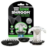 SinkShroom Badkamer Gootsteen Drain Protector Roestvrij Staal Standaard
