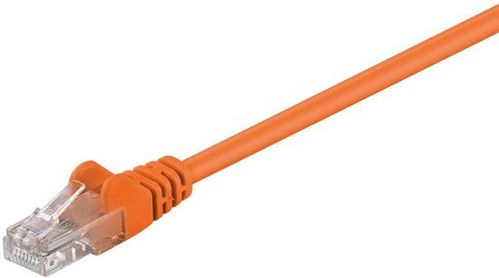 Microconnect UTP-kabels 5m Cat5e RJ-45 Oranje