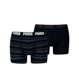 PUMA Everyday Heritage Stripe Boxer 2 stuks L