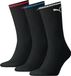 Puma Crew Sock Stripe (3-pack) - Zwart Gestreept - Maat 47-49