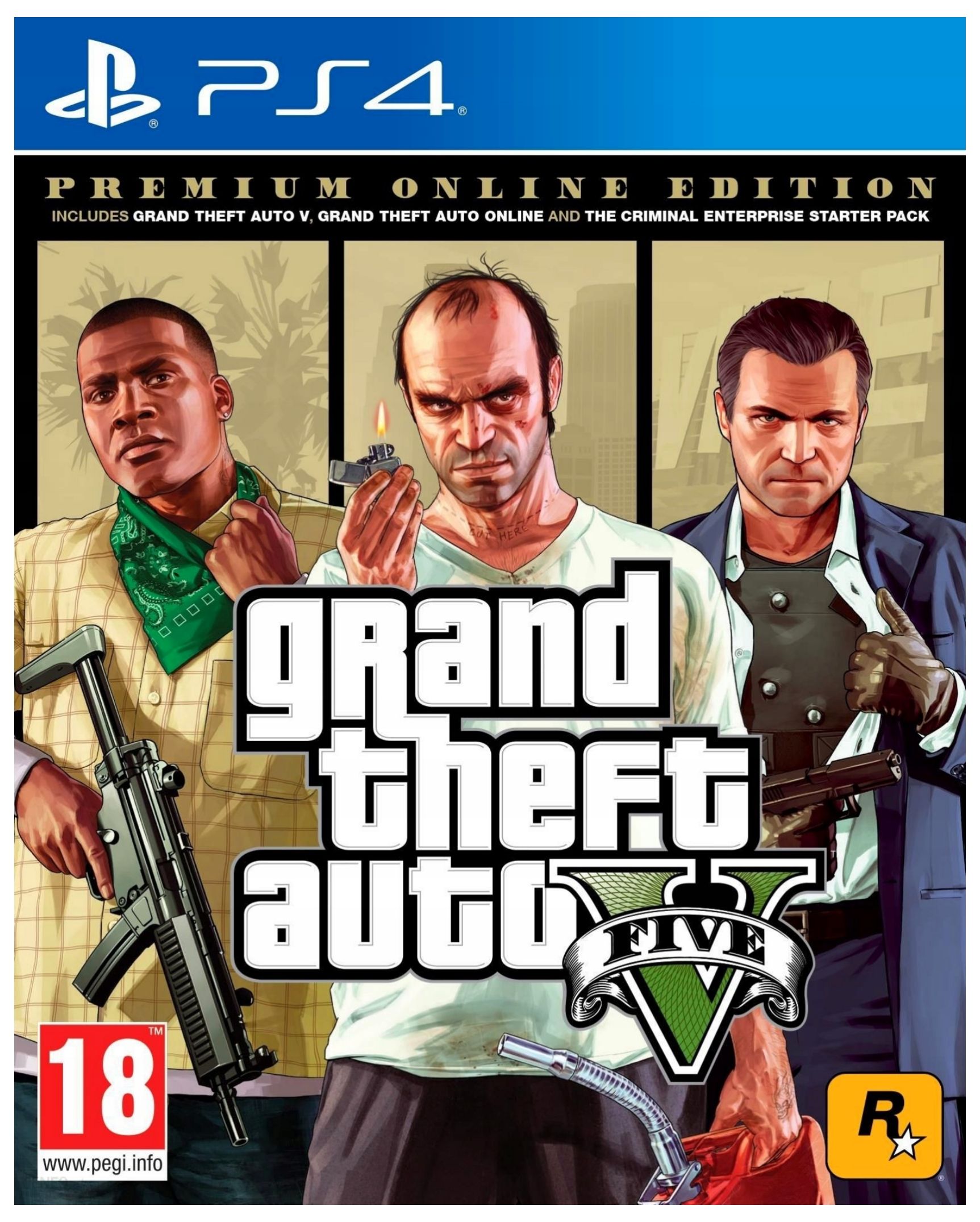 Rockstar GTA V - Premium Edition - PS4 - Rockstar Games