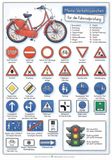 Meine Verkehrszeichen Lernposter 70 x 100cm, abwaschbar durch UV-Lack-Beschichtung