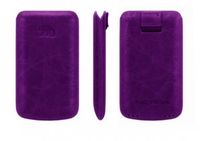 Katinkas Premium Leather Case Beschermhoes Paars voor Apple iPhone 4 / 4S