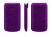 Katinkas Premium Leather Case Beschermhoes Paars voor Apple iPhone 4 / 4S