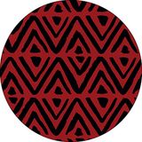 Bonateks Ronde digitaal bedrukte muismat, antislip onderkant, voor kantoor en thuis, diameter: 22 cm