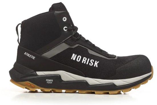 No Risk X-treme Mid Black S3 1057.00 - Zwart - Maat 43