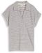 TOM TAILOR Chemise bleu marine / blanc cassé