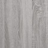 vidaXL Bureau 140x50x75 cm Bewerkt Hout Grijs Sonoma Eikenkleurig