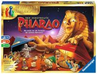 Ravensburger 26656 - The Scattered Pharaoh - bordspel voor het hele gezin, spel voor volwassenen en kinderen vanaf 7 jaar, voor 1-5 spelers - Zoek naar schatten: zoek, duw, vind paden!