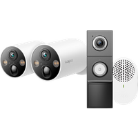 TP-Link Tapo C425 2-pack + D235 Smart Doorbell Bundle