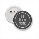 MC Living KadoExpress Button Met Speld 58 MM - De Beste Mama