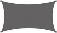 Sol Royal SolVision PS9 – Schaduwdoek Rechthoek 3x4m Antraciet – Waterafstotend – UV Bescherming