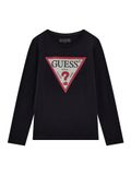 GUESS Shirt rood / zwart / wit