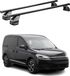 Menabo Omac Barres De Toit Transversales En Acier Pour Vw Caddy Iv 2020-2026 – Antivol Inclus – Testées City Crash – Din 75302:2019 – Iso/pas 11154:2006 – Charge Max 75 Kg Noir