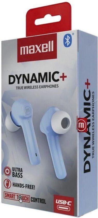 1542 Maxell Dynamic+ - Blue Wireless Headphones