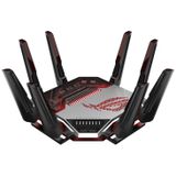 ASUS ROG Rapture GT-BN98 Draadloze router 10 Gigabit Ethernet Quad-band Zwart, Wit