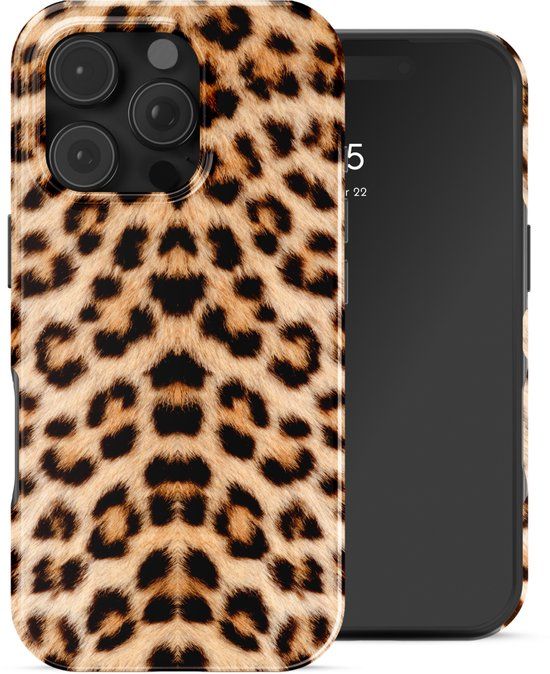 Selencia Hoesje - Geschikt voor Apple iPhone 16 Pro - Backcover - Wild Leo