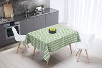 Bonamaison Tafelkleed, Anti-Mold, Sneldrogend, Waterdicht, 100% Polyester Tafellaken, Willekeurig patroon, 140 x 140 Cm - Ontworpen en Vervaardigd in Turkije