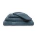 Vandyck Prestige Plain Faded Denim Gant de toilette 16x22