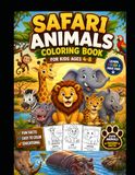 Safari Animal Coloring Book