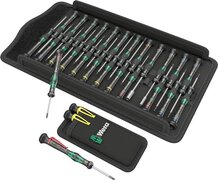 Wera 05134027001 Kraftform Micro Big Pack 2 elektronische schroevendraaierset, 29-delig