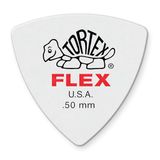 456R.50 Dunlop 456R.50 Tortex Flex Triangle .50 Mm Bag/72