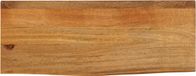 vidaXL Tafelblad met natuurlijke rand 80x30x2,5 cm massief mangohout