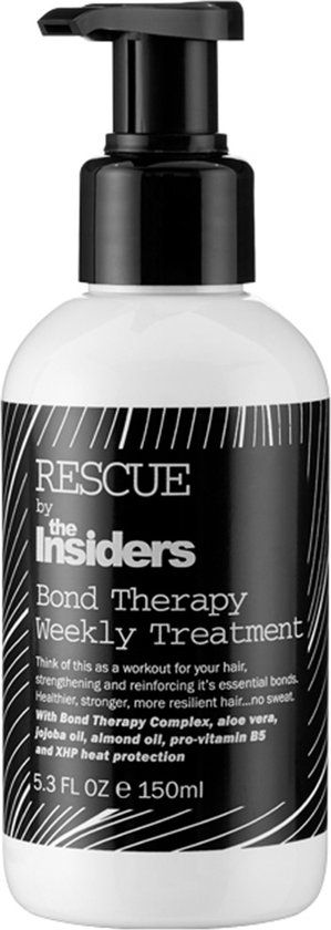 The Insiders Rescue Bond Therapy Weekly Treatment - 150ml - Siliconenvrij & Sulfaatvrij - Voor Alle Haartypes
