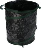 Pro Garden Tuinafvalzak - opvouwbaar - rond - antraciet - 85 liter