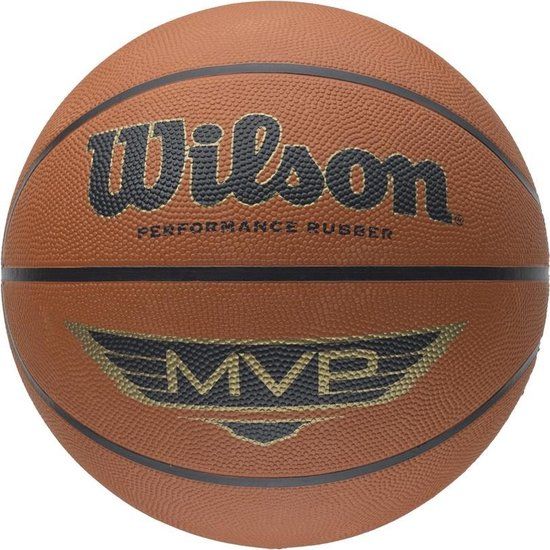 Wilson MVP 295 Maat 7 Basketball - Oranje