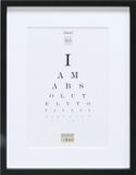 Deknudt Frames Fotolijst - Zwart met Passe-partout - 20x30 / 30x40 cm