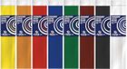 Haza 8x Crepe papier gekleurd basis pakket 250 x 50 cm