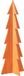 vidaXL Kerstboom 112 cm Massief Grenenhout Wasbruin