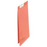 ELBA 100560098 pendelmappen 50 stuks karton commerciële nieting en sleufstansen van 250 g/m² manila-karton rood