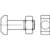 TOOLCRAFT 106215 Hamerkopbout M16 120 mm DIN 261 Staal 10 stuk(s)