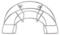 Support de tuyau mural - Acier inoxydable - 36,5 x 13,5 x 19,5 cm - Petit