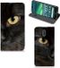B2Ctelecom Nokia 2.3 Hoesje - Book Case - Zwarte Kat - B2Ctelecom