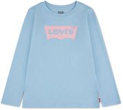 Levi's T-shirt à manches longues Batwing Bleu 4 Ans Fille