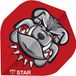 Bull, uniseks, 5 Star lights A-STD. Dartboardkasten, meerkleurig motief, 1 maat
