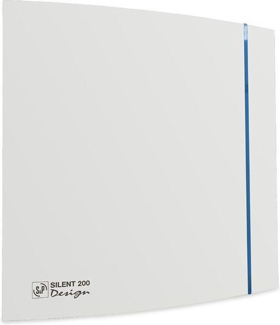 Soler & Palau Silent Badkamerventilator - Design - 200CZ - Wit