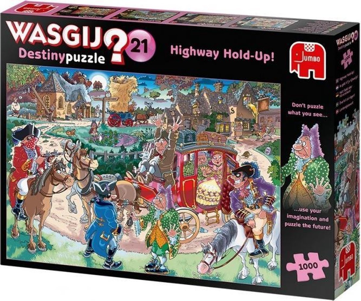 Wasgij legpuzzel Destiny 21 Highway Hold-Up 1000 stukjes