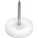 Häfele Patins pour meubles hauteur 5 mm en plastique à enfoncer, 15 mm
