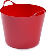 Whitefurze Flexibele emmer - 26 liter - Kunststof - Rood - 38 x 41 x 35 cm