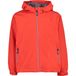 CMP Kinderen hoodie Oranje Polyester Met capuchon Gevoerd Zakken met ritssluiting Lange mouw Effen Rits Klittenband 5 jaar
