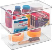 Merkloos Set van 2 make-up organizers