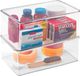 Merkloos Set van 2 make-up organizers