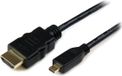 Startech HDADMM1M HDMI Cable - 1 m - Black