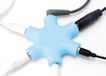 MyGadget 5-weg jack-splitter - blauw