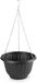 Plasticforte Plantenpot - hangend - kunststof - antraciet - D25 x H15 cm - bloempot aan ketting
