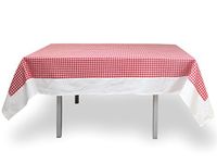 Soleil d'Ocre Vichy Tafelkleed, Rood, 140 x 300 cm